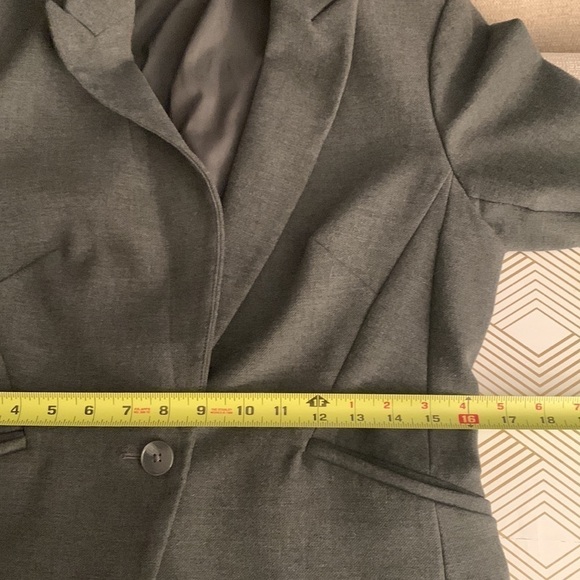 Express Gray Pants Suit Jacket Size 10, Pants Size 8 - Picture 8 of 15